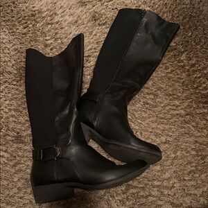 Alfani Black Over the Knee Boots